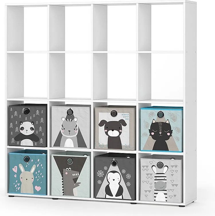 Półka dla dzieci biały 138.5x29x142.5 karree