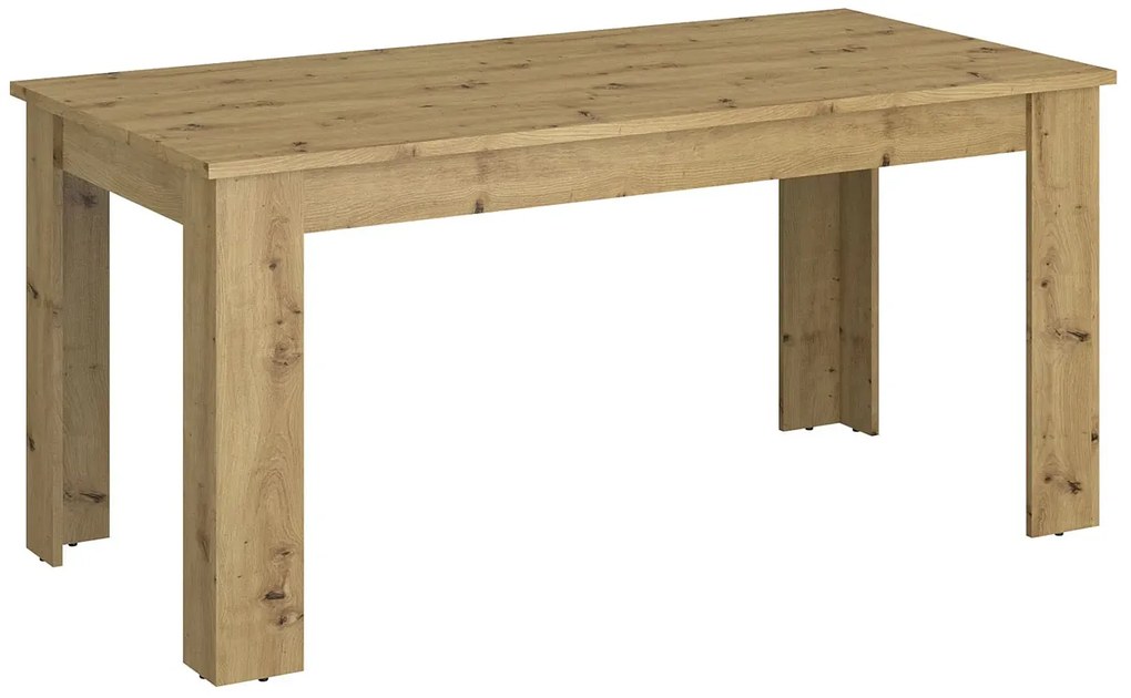 Prostokątny Rozkładany Stół Dąb Artisan A0-N13