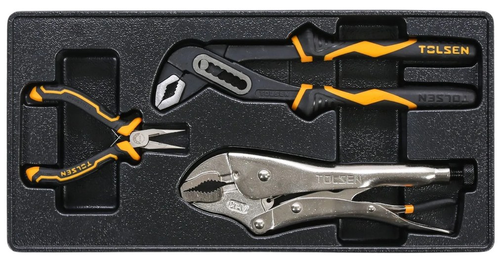 Tolsen Wózek warsztatowy mobilny na narzedzia, w tym 189 narzędzi, 7 szuflad