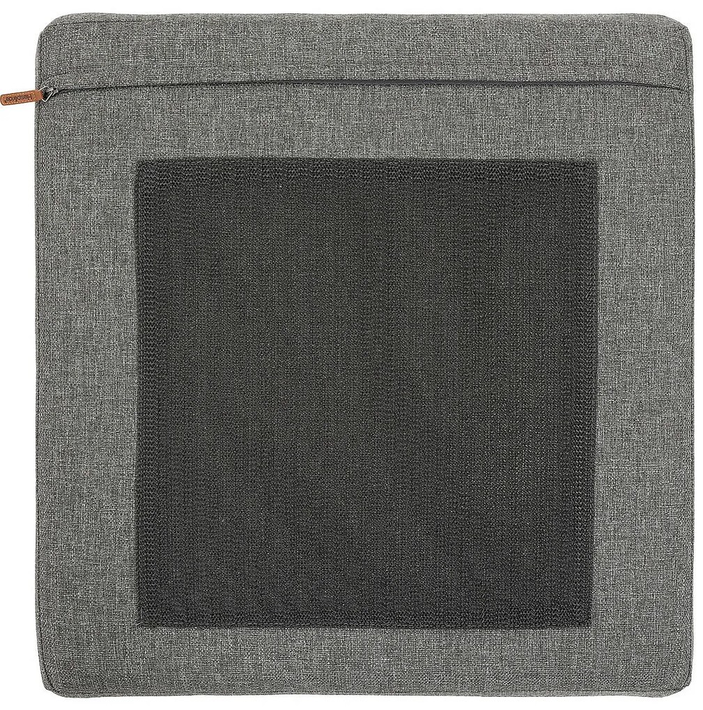 Narożny zestaw aluminiowy VANCOUVER dla 5 osób (antracyt)