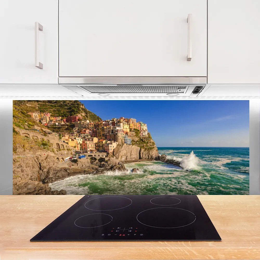 Panel nad blat kuchenny Skalisty Fiord Nad Oceanem