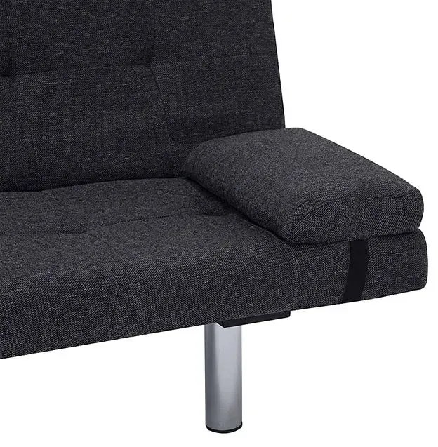 Kanapa Horis z rozkładanym oparciem - ciemnoszara