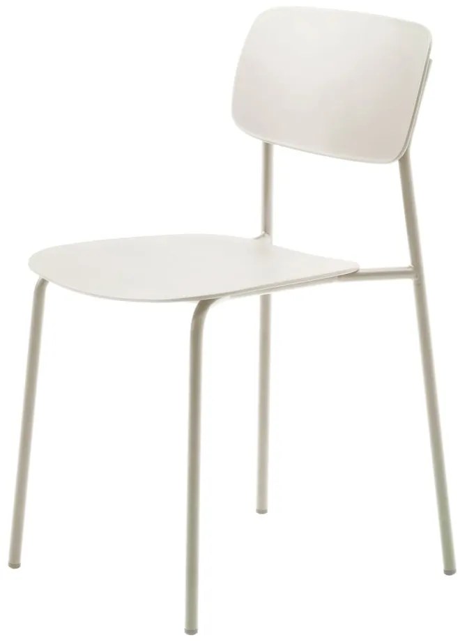 Białe krzesła zestaw 2 szt. Kirkland – Unique Furniture