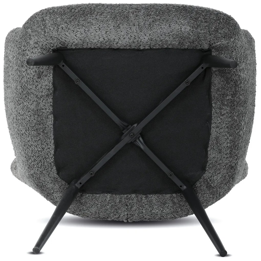 Fotel na uszach GREY2, szary