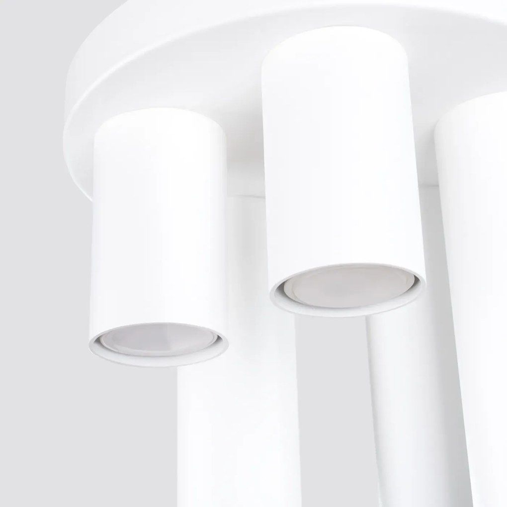 Plafon LAGOS 5P biały SOLLUX  LIGHTING