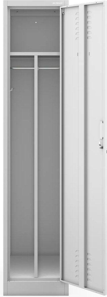 Szafka pracownicza metalowa szara: KACPER 1 Plus