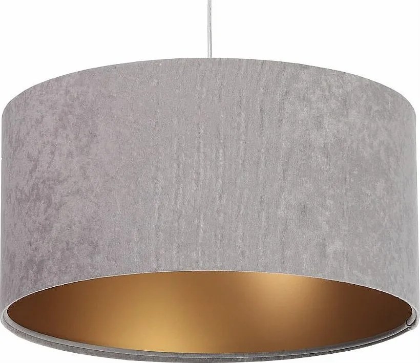 Lampa wisząca HOME 50 szara/złota