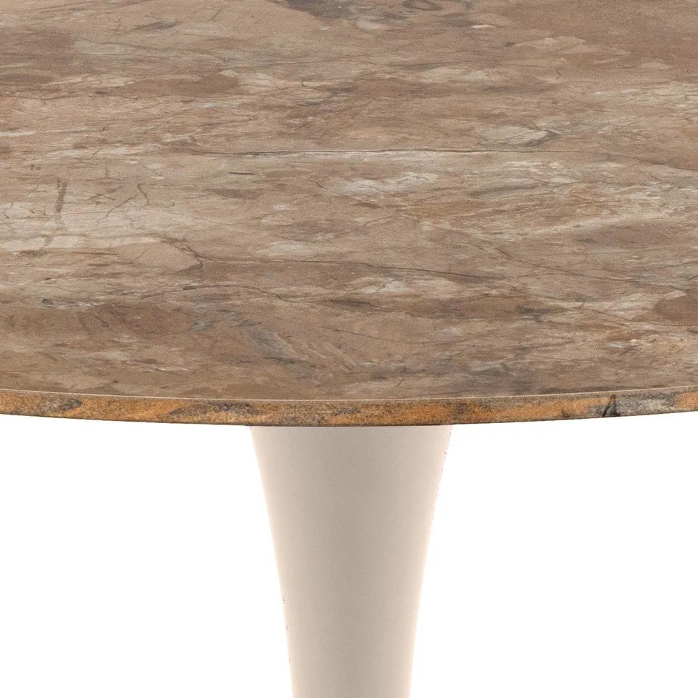 Okrągły stół z ceramicznym blatem ø 90 cm Malta – Actona