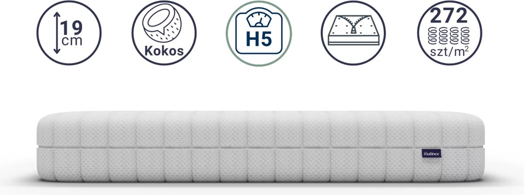 Materac kieszeniowy Hardstar 100x200