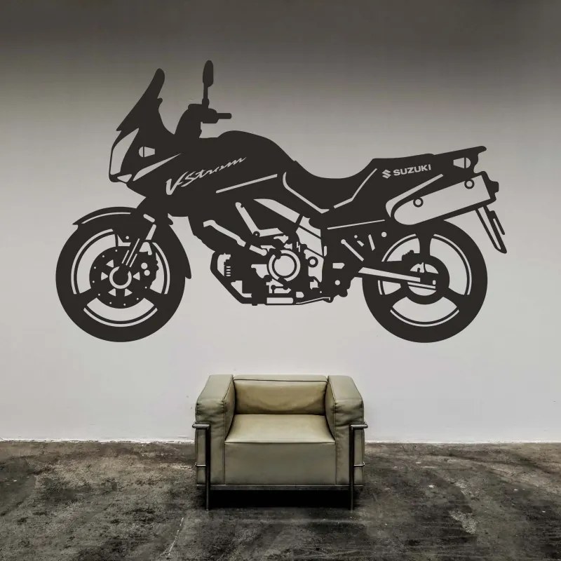 Stylowy obraz ścienny motocykl - SUZUKI