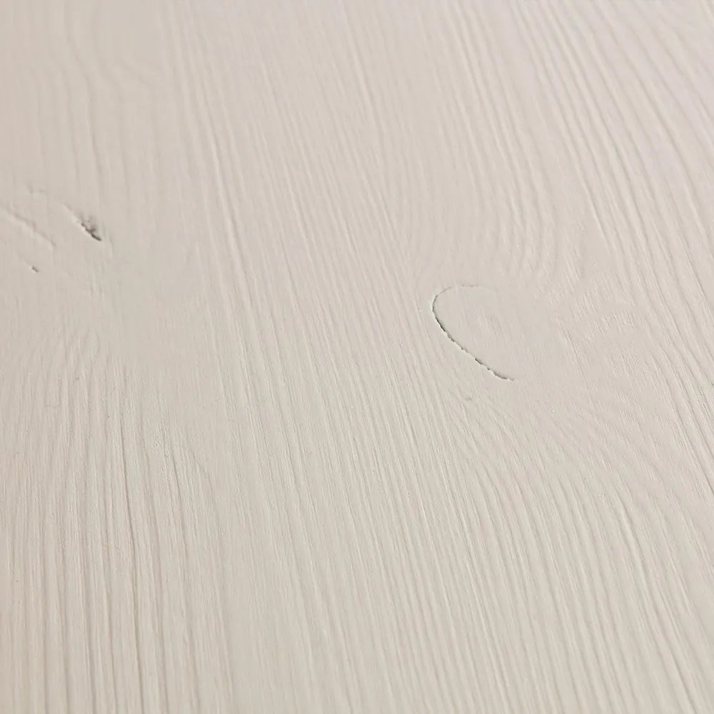 Jasnoszara szafka pod TV z litego drewna sosnowego 152x53x46 cm Basu – WOOOD