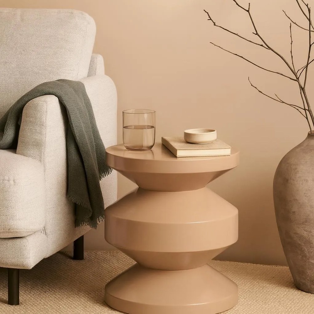 Metalowy stolik pomocniczy TAFEL, 31 cm