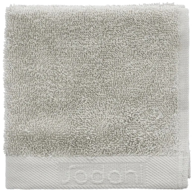 Jasnoszary bawełniany ręcznik frotte 30x30 cm Comfort – Södahl