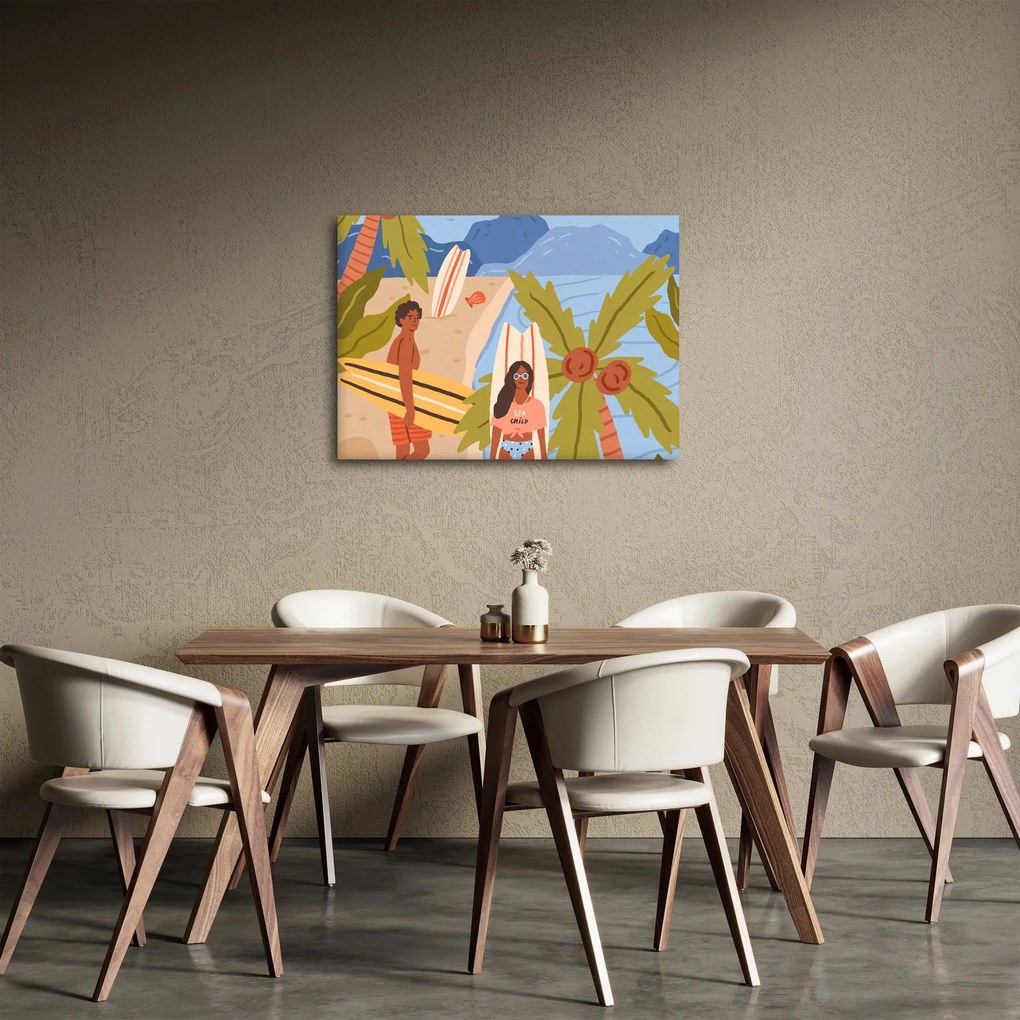 Obraz - Ciesz się życiem (70x50 cm)