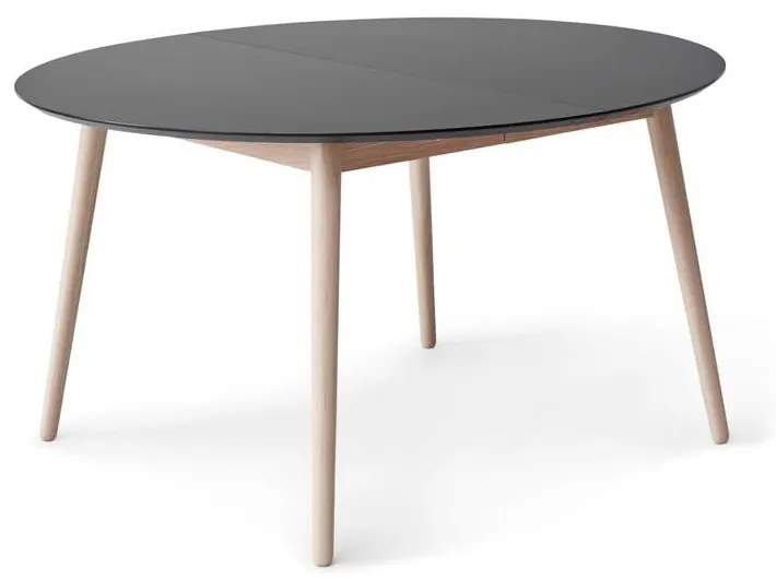 Okrągły rozkładany stół z dodatkowym blatem ø 135 cm Meza – Hammel Furniture