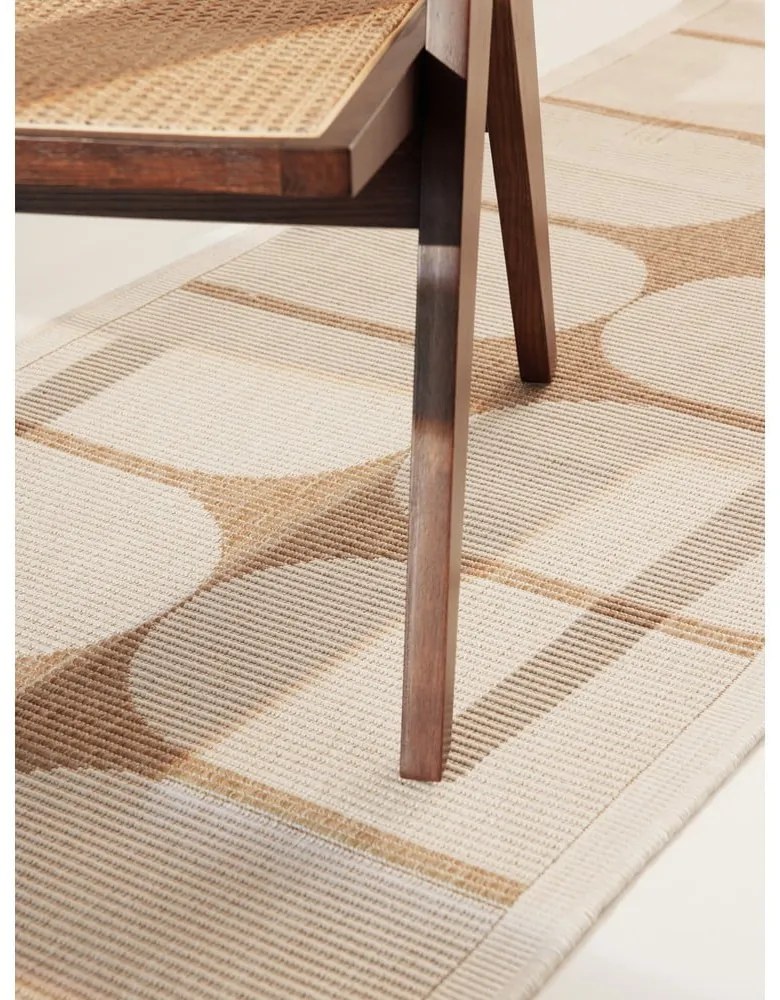 Chodnik odpowiedni na zewnątrz w beżowo-śmietankowym kolorze 80x250 cm Duet Bowen – NORTHRUGS