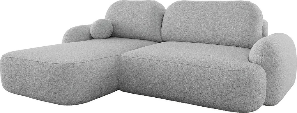 Narożnik BEDANTE MOLLY L lewy TERRA FROTTE 05 szary z funkcją spania Narożnik w kształcie litery L z miejscem do przechowywania