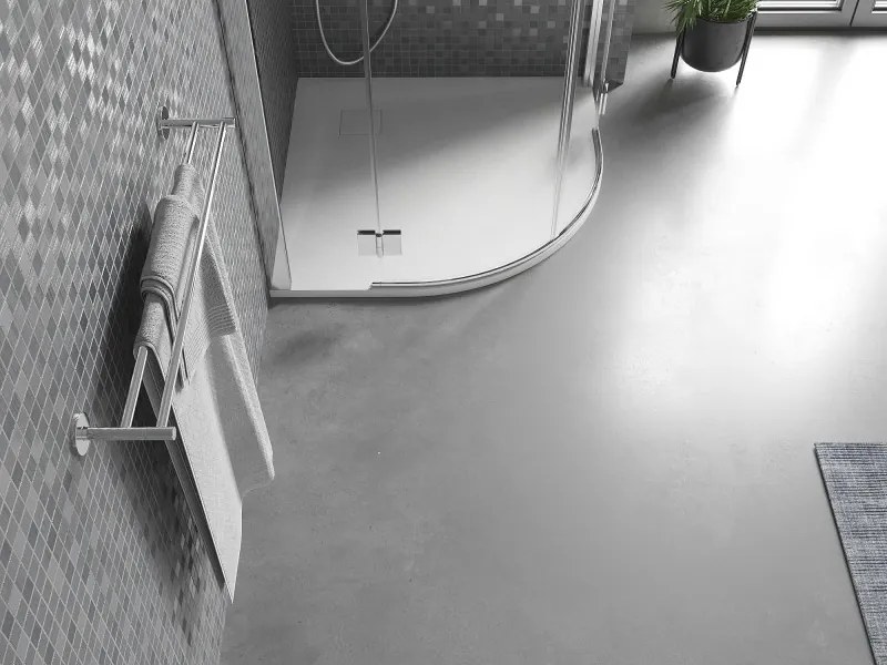 Mexen Bert brodzik półokrągły SMC 90 x 90 cm, biały - 4KR109090