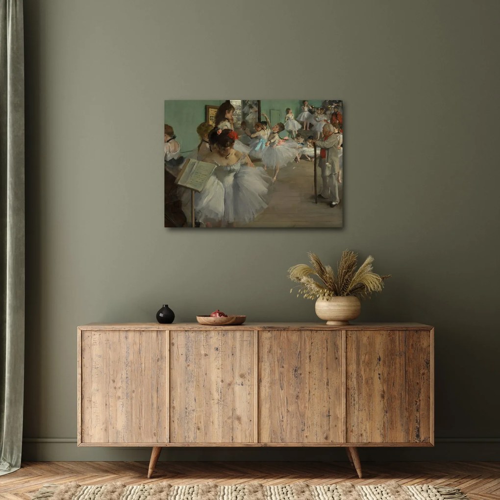 Obraz - Edgar Degas, The Dance Class, reprodukcje (70x50 cm)