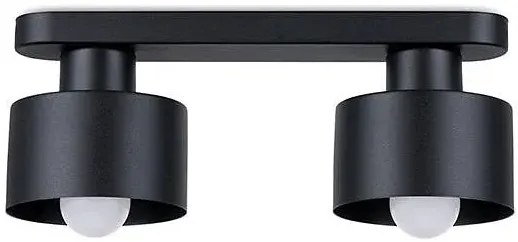 Czarna lampa sufitowa industrialna - A171 W3-W84