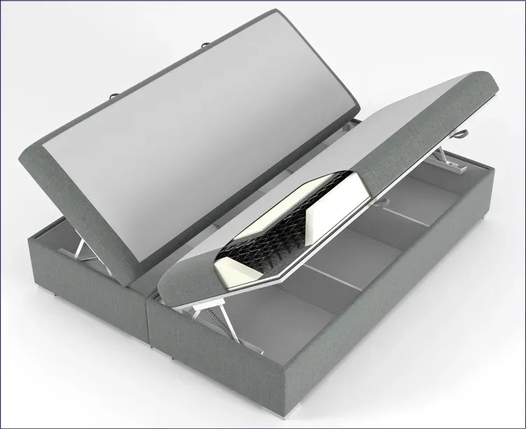 Pojedyncze łóżko boxspring Mariz 80x200 - 32 kolory