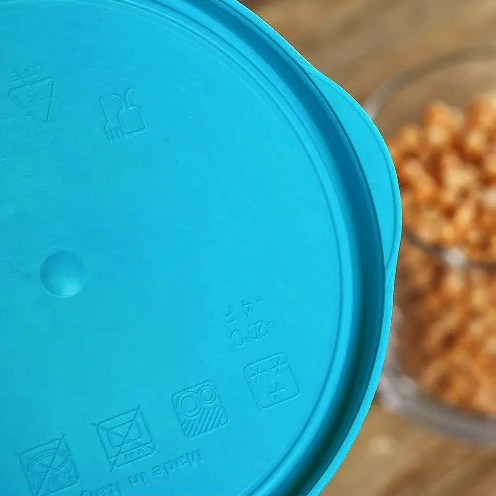 Bormioli Rocco Szklany pojemnik z pokrywką Frigoverre, 9,5 cm, S