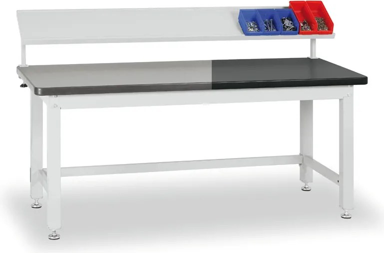 Dodatkowa półka na narzędzia do stołów G4, nośność 20 kg, 1500 x 270 x 300 mm