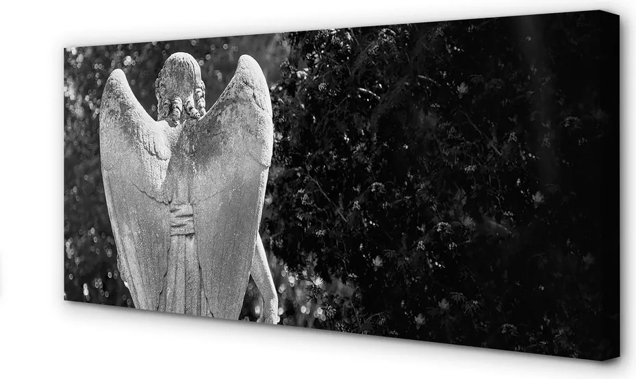 Fotoobraz na płótnie Anioł ze Skrzydłami w Lesie