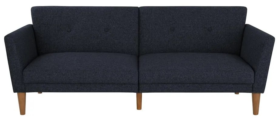 Ciemnoniebieska rozkładana sofa 205 cm Regal – Novogratz