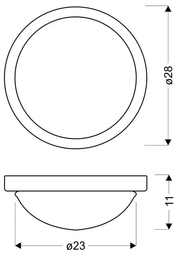 Lampa sufitowa w kolorze złota ze szklanym kloszem ø 28 cm Roda – Candellux Lighting