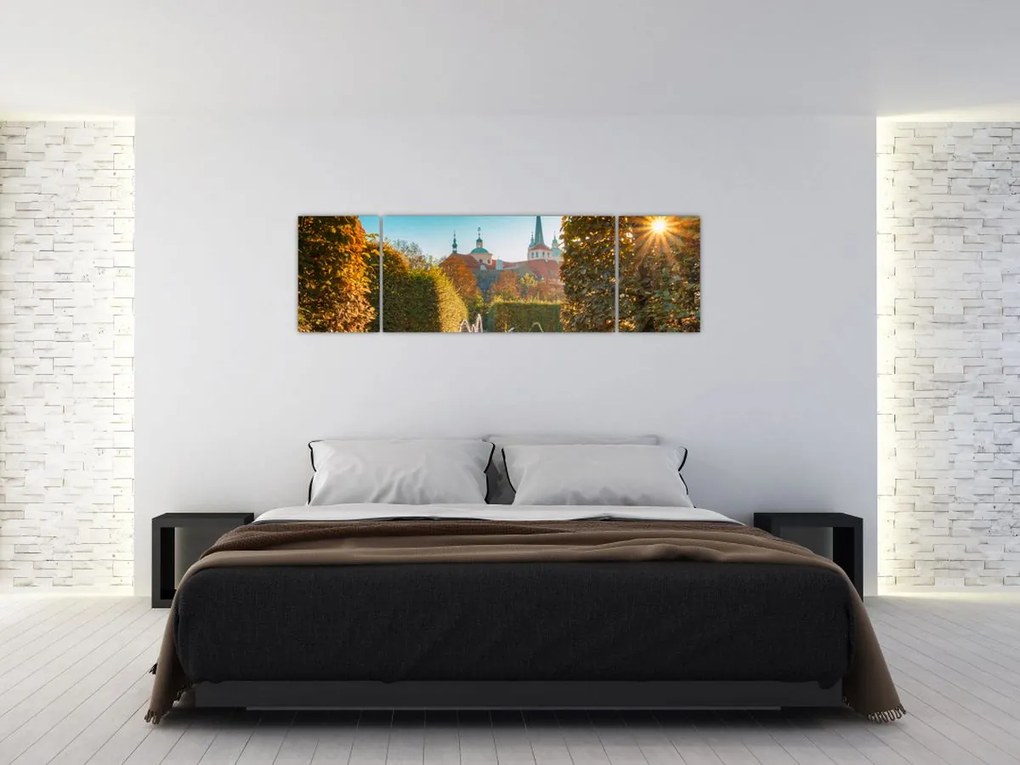 Obraz - Pałac Wallensteina (170x50 cm)