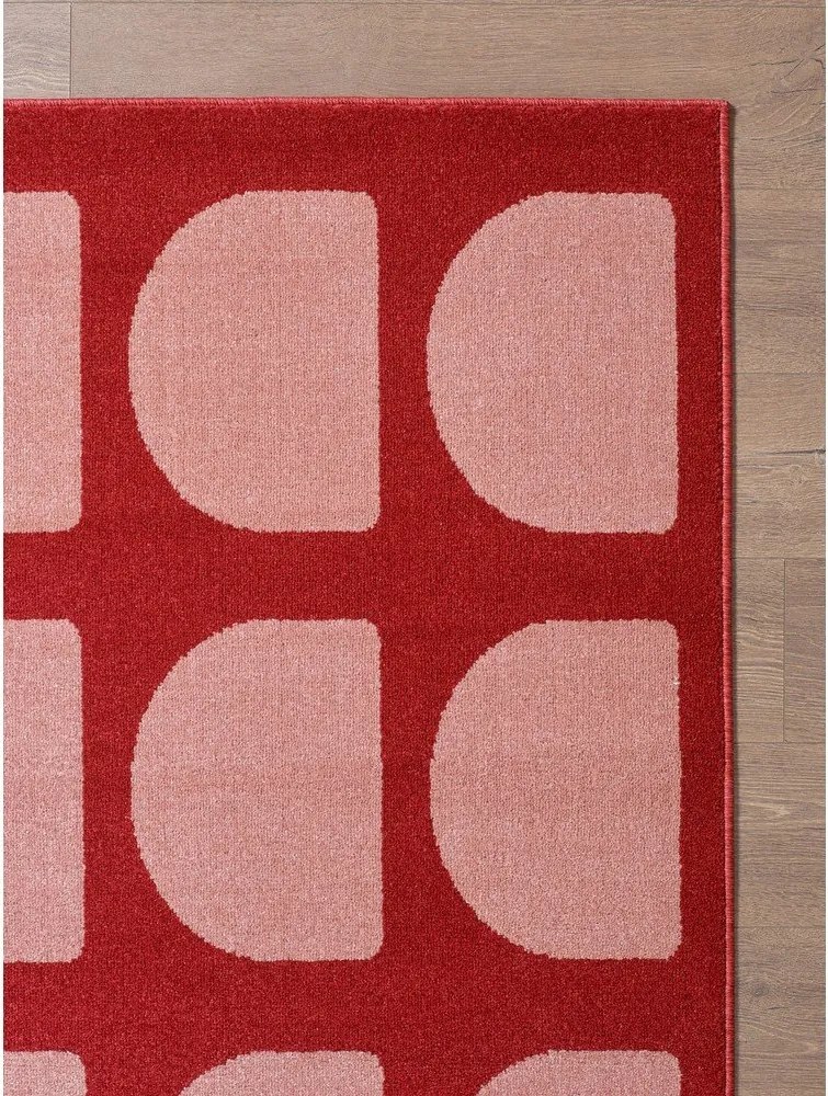 Czerwony/różowy dywan 120x170 cm Pomegranate – ESTE