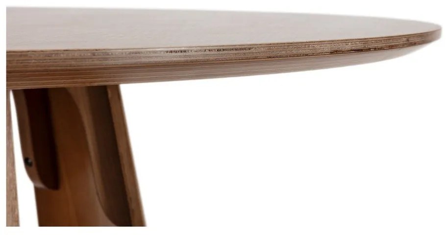 Okrągły stół w dekorze dębu ø 120 cm Zuri – MOME