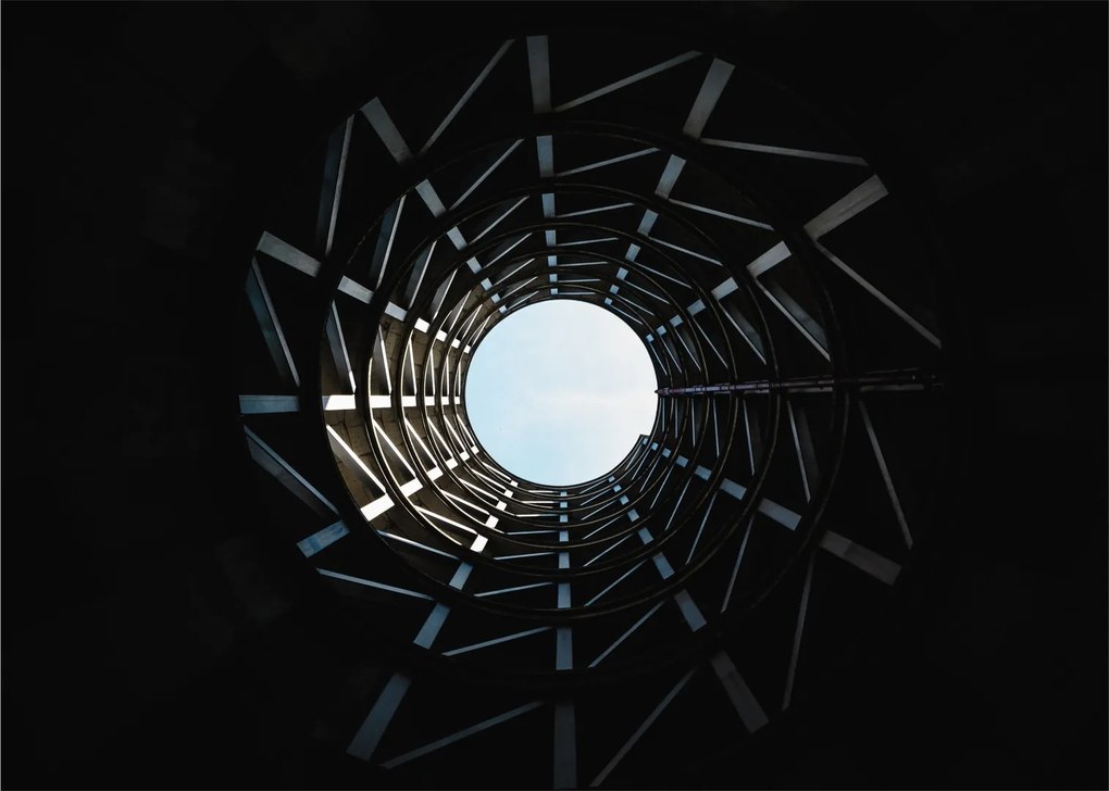 Obraz na szkle - tunel (70x50 cm)