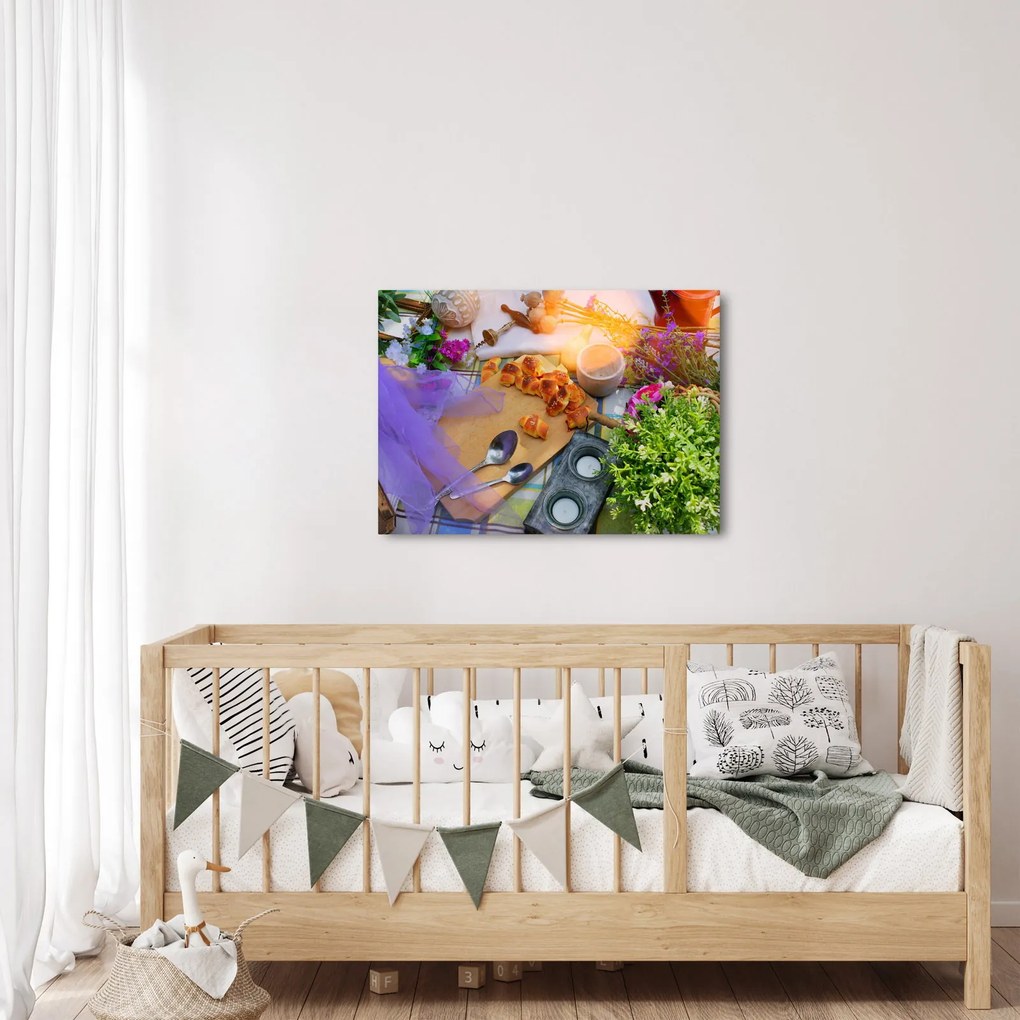 Obraz - letni piknik (70x50 cm)
