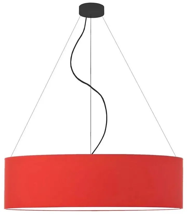 Lampa wisząca z dużym abażurem 80 cm - EX319-Portes Vimi