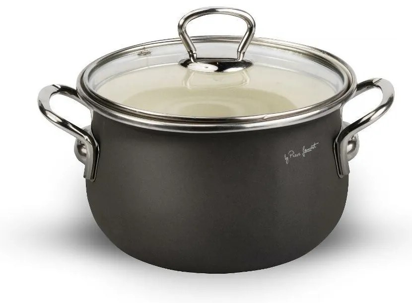 Lamart LT1277 garnek emaliowany Hard śr. 16 cm