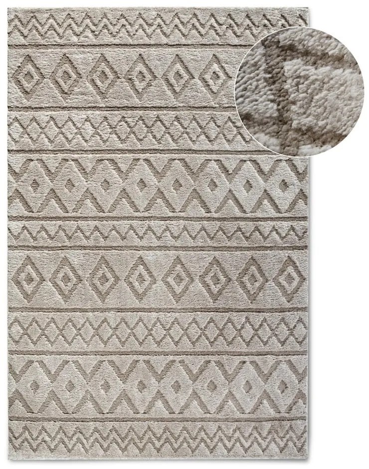 Beżowy dywan 80x120 cm Carpet Itinerance Beige – Elle Decoration