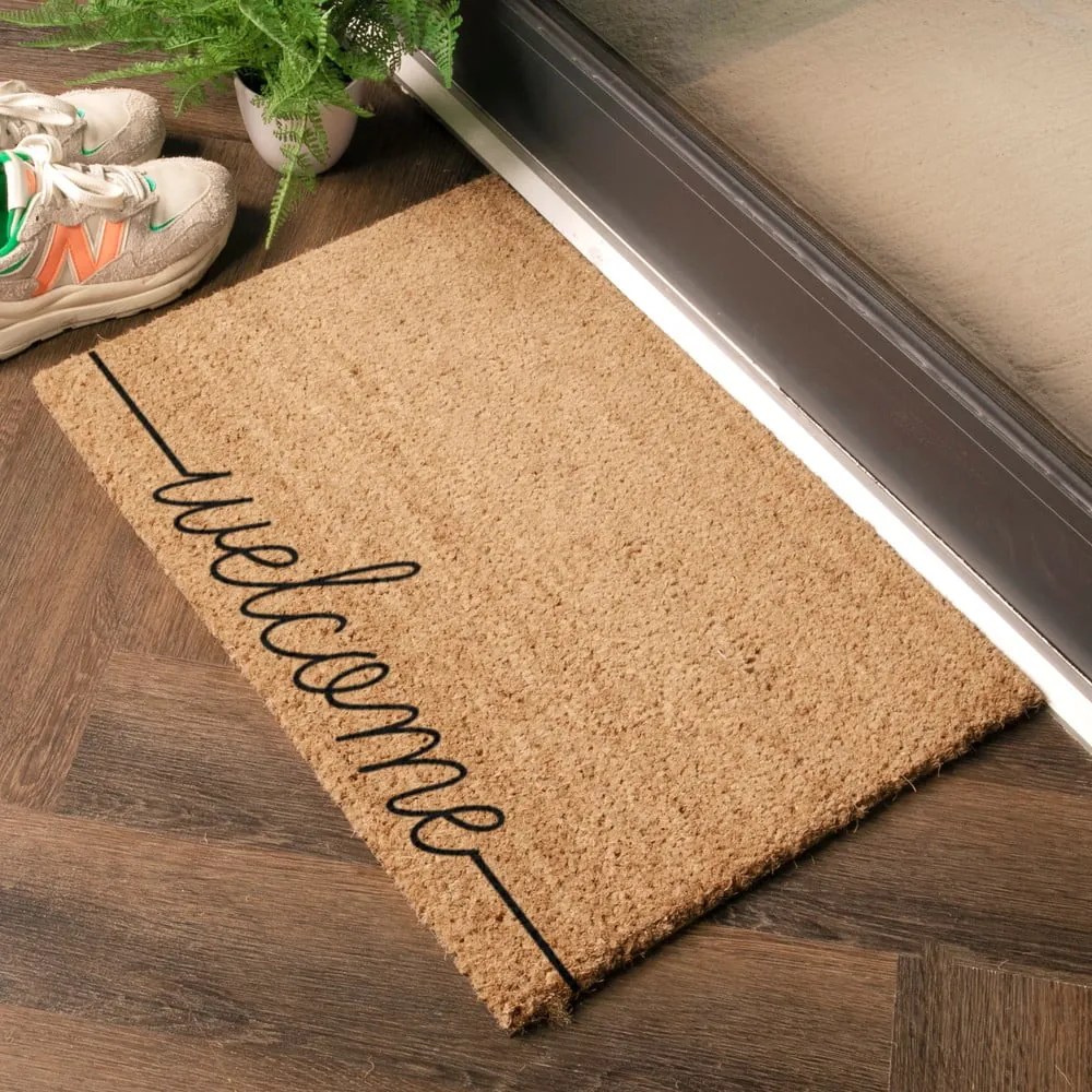 Wycieraczka z włókna kokosowego 40x60 cm Curly – Artsy Doormats
