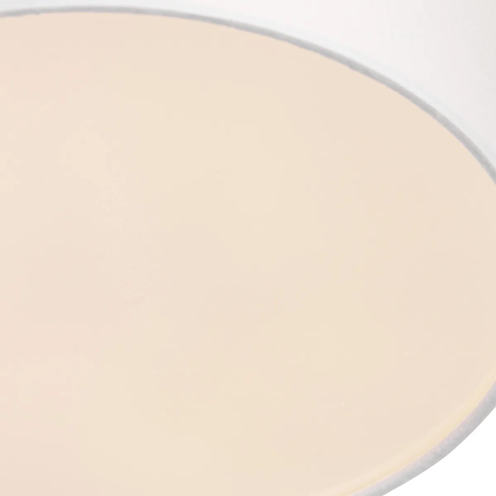 Lampa sufitowa biała, szara i brązowa 5-światłowa - Multidrum Nowoczesny Oswietlenie wewnetrzne