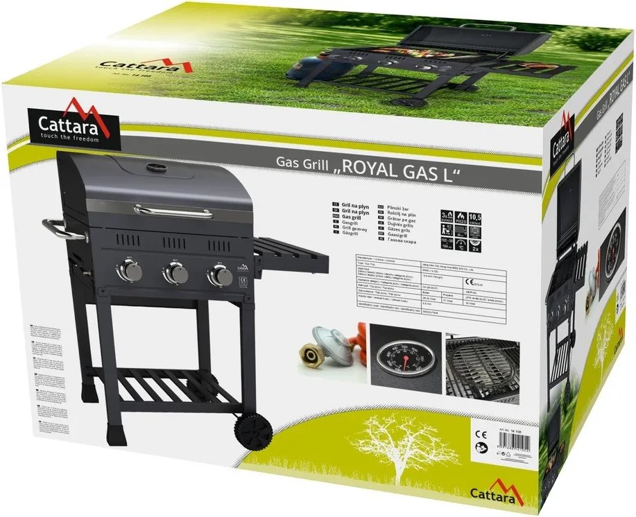 Grill gazowy Royal Gas L – Cattara