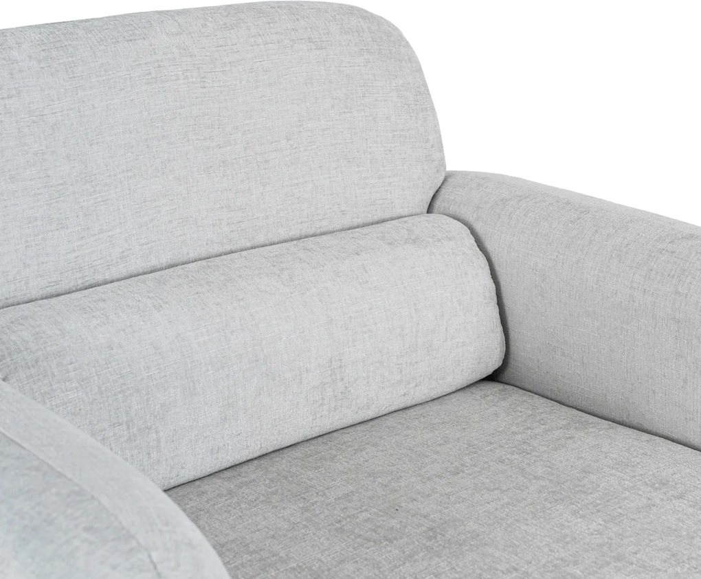 Fotel Wypoczynkowy do Salonu TOGO Szary Nowoczesny