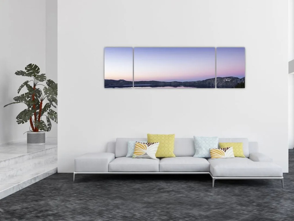 Obraz jeziora (170x50 cm)