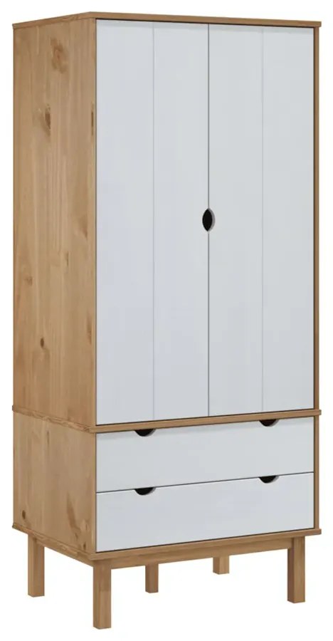 Szafa drewniana na ubrania T7-E25