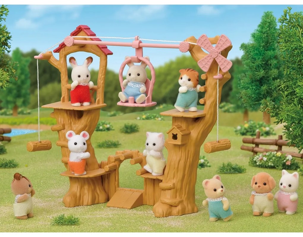 Sylvanian families 5452 dziecięce elementy linowe do wspinaczki