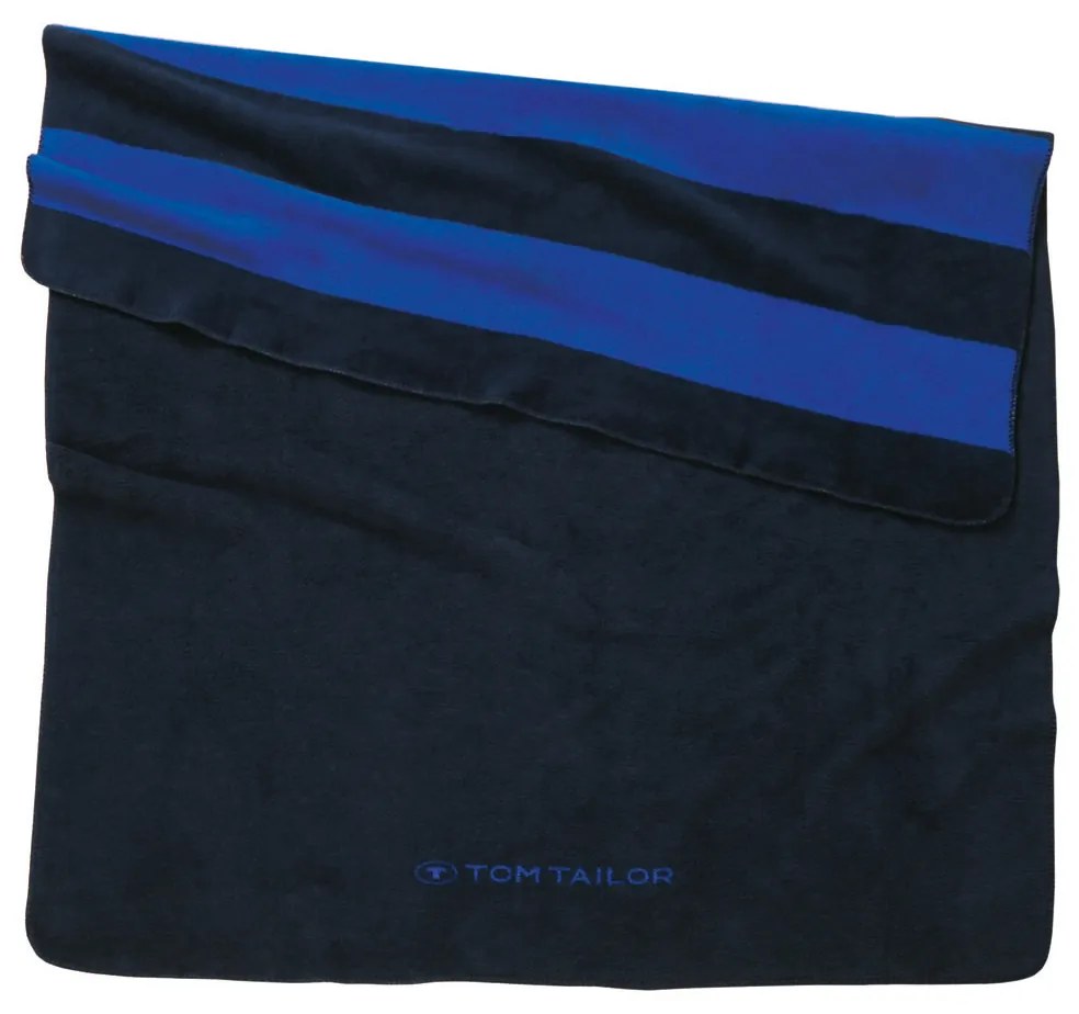 Tom Tailor Koc Jacquard Dark Navy, 150 x 200 cm