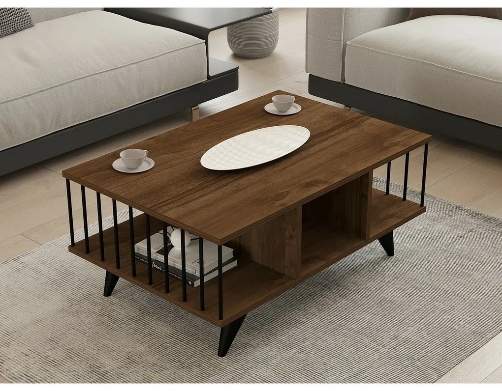Stolik konferencyjny Bert Walnut