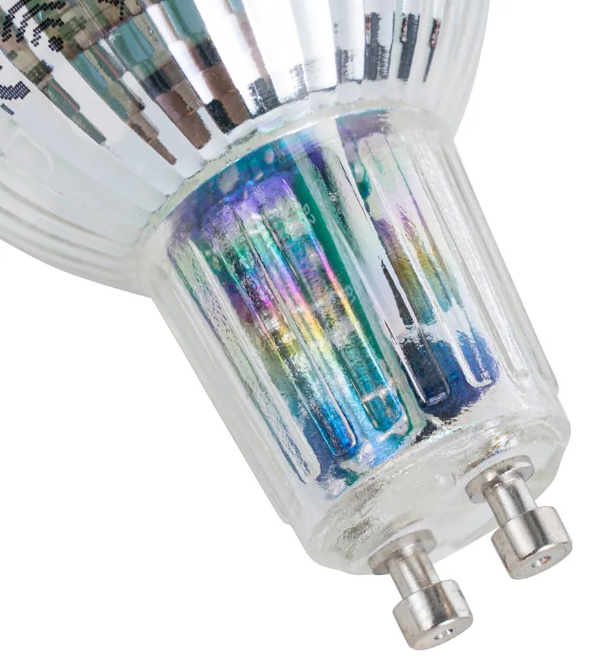 Zestaw 5 inteligentnych żarówek LED GU10 50 mm z możliwością ściemniania 4,7 W 345 lm 2700-6500 K