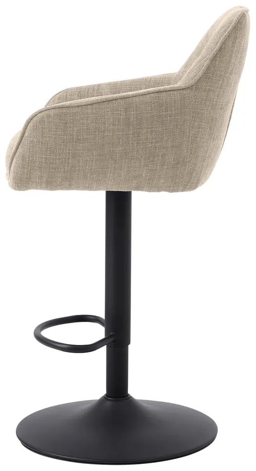Kremowe hokery zestaw 2 szt. (wysokość siedziska 69 cm) Avola – Unique Furniture