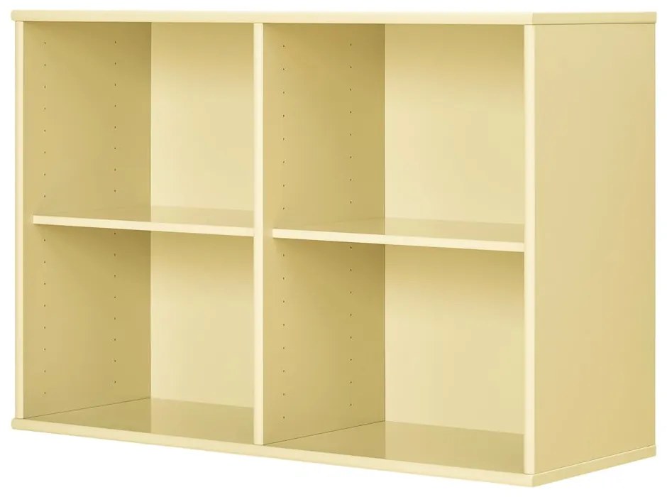 Jasnożółty regał wiszący 89x61 cm Mistral – Hammel Furniture